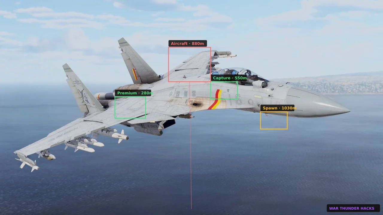 War Thunder character cosmetics and gear appearance options