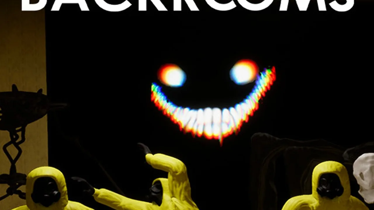 Backrooms gameplay screenshot from IGN