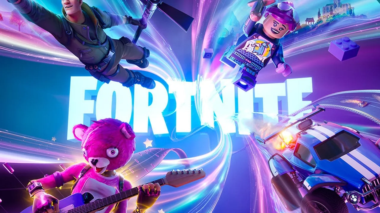 Fortnite gameplay screenshot from IGN