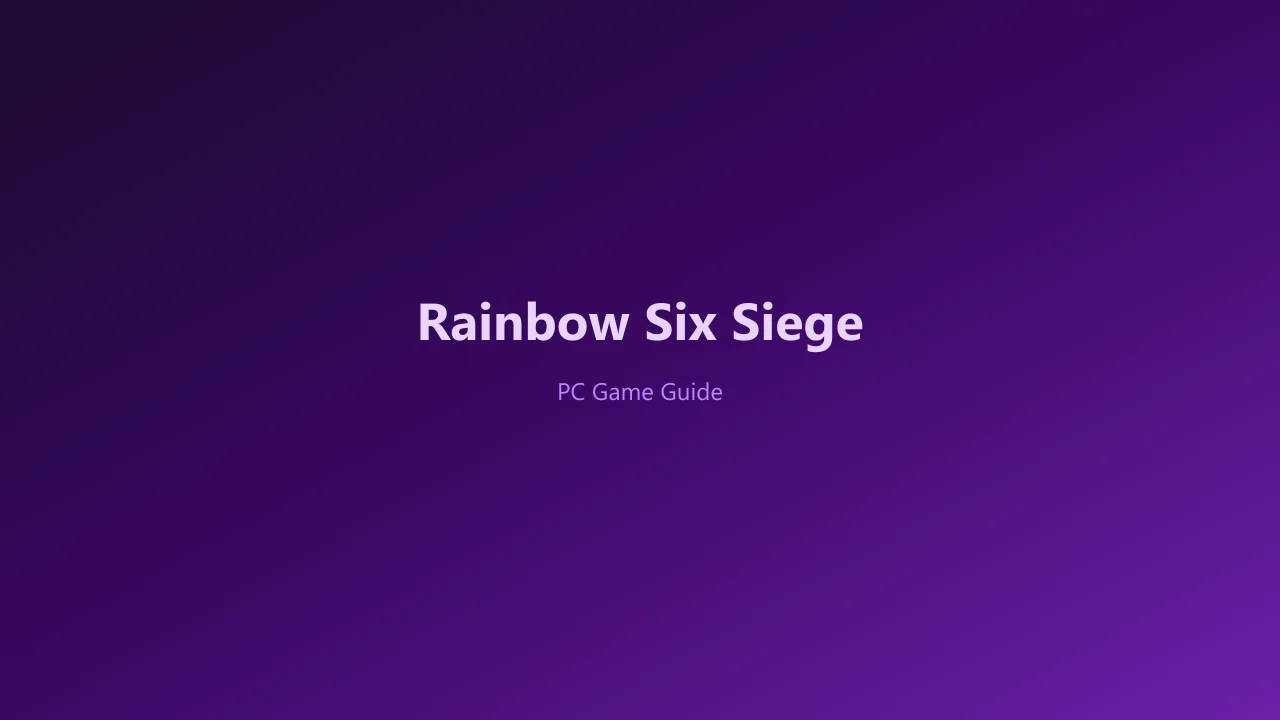 Rainbow Six Siege gameplay screenshot from IGN