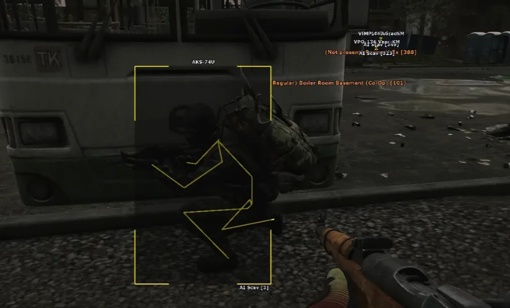 War Thunder aimbot FOV overlay
